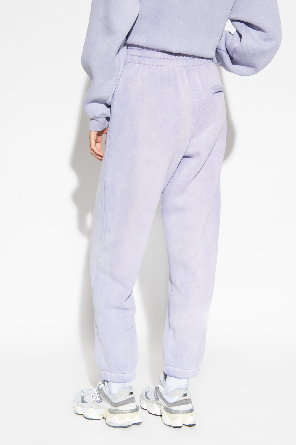 Purple Sweatpants with logo T by Alexander Wang - V-neck
